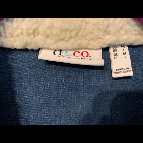Denim & Co. Denim Jacket w/ Fur Cuffs and Collar